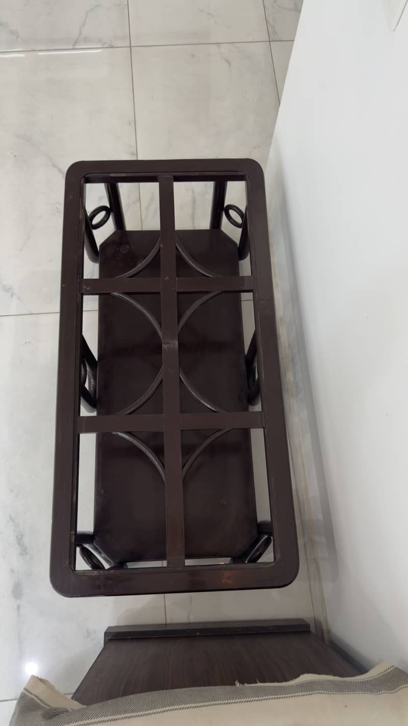 Central table and trolly 0