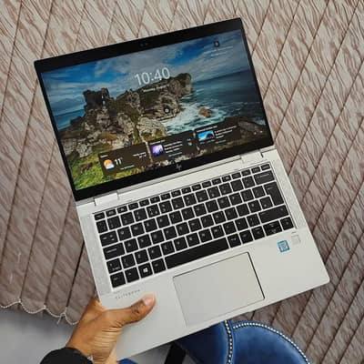 HP elitebook 1030 g3 core i7 8th gen x360