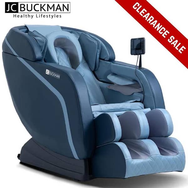 JC BUCKMAN RefreshUs Full Body Massage Chair – Deep Relaxation, Zero Gravity & Smart Comfort System(TMC130 blue)