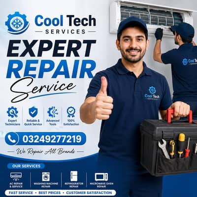 Split AC Repairing services installation & washing machine Repairing