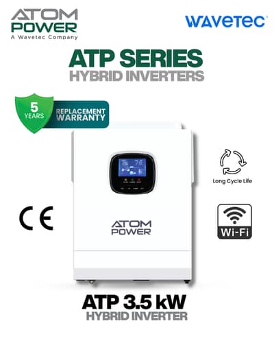 ATOM Power ATP Series 3.5kW Hybrid Solar Inverter (Single Phase)