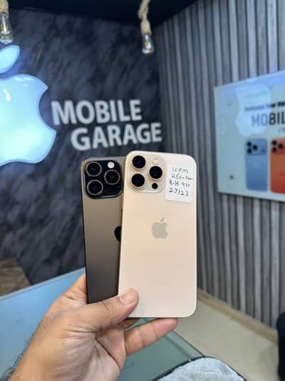 Iphone 16pro max 256gb Full Box Non pta 90+