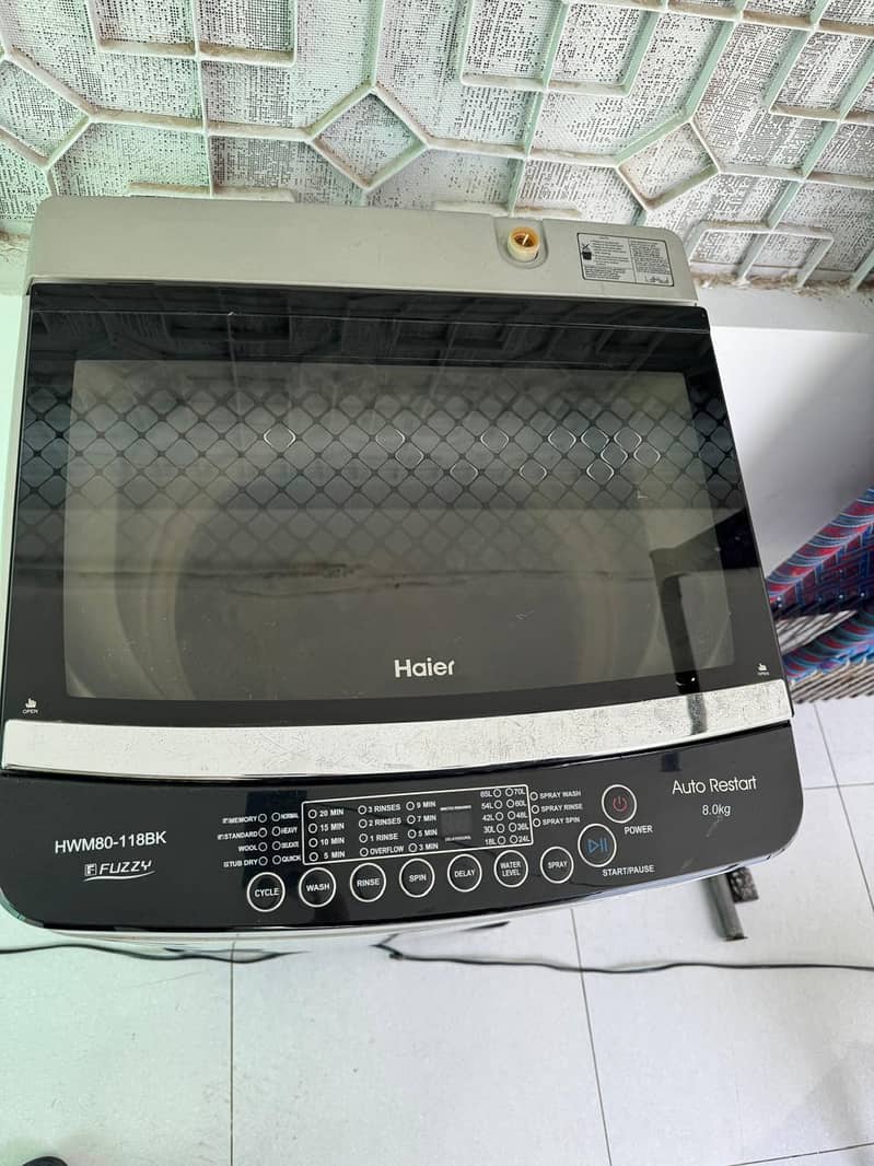 Haier automatic washing machine 2