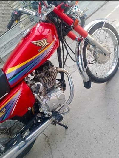 honda CG 125 bike for sale WhatsApp 03308320214