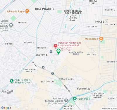 Residential Plot No-1319 For Sale 10-Marla In Dha Lahore Phase-6 Block- E Extension
