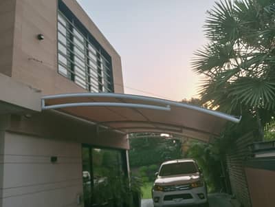Car Porch Roof Design| Tensile Car Parking| PVC Fabric |Cafe Roof Shed