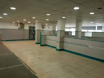 Pc marketing! 3000 Sqft 2nd floor Office for Rent -Suitable for IT, Call Center & Corporate Offices | lift installed| jinnah avenue