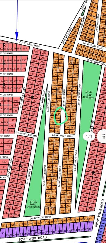 80 Yards Plot (Old Block) For Sale