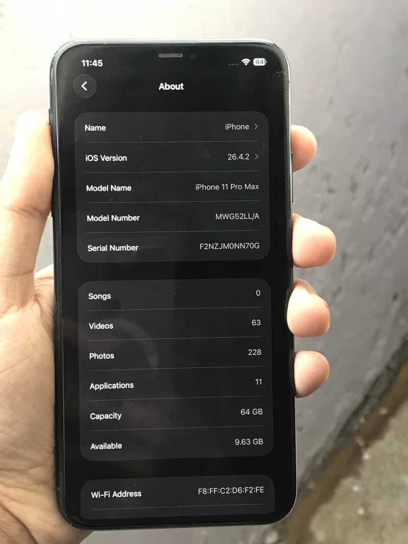 Apple iPhone 11 Pro Max 8