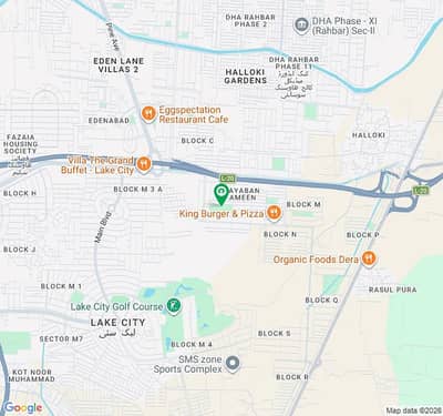 1 Kanal Residential Plot For Sale Khayaban E Amin