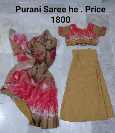 2 Saree purani 3 gharara