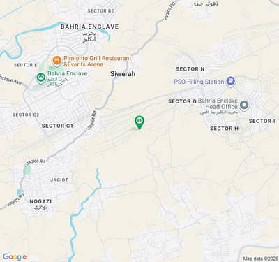 8 Marla Corner House Structure for Sale in Bahria Enclave Sector F1 Beautiful Location with 2.5 Marla Extra Land