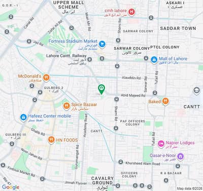 16 Marla Hot Location Ideal Plot For Sale In Bridge Colony Lahore Cantt