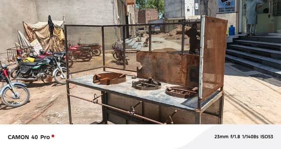 Food Counter | Counter for Sale | Commercial 3-Burner