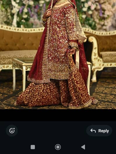 Bridal farshi sharara , from sonia bridal