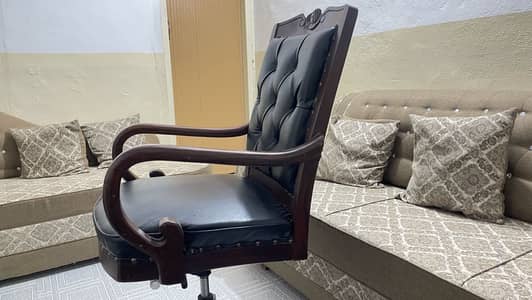 Office chair Pure Sheeham wood