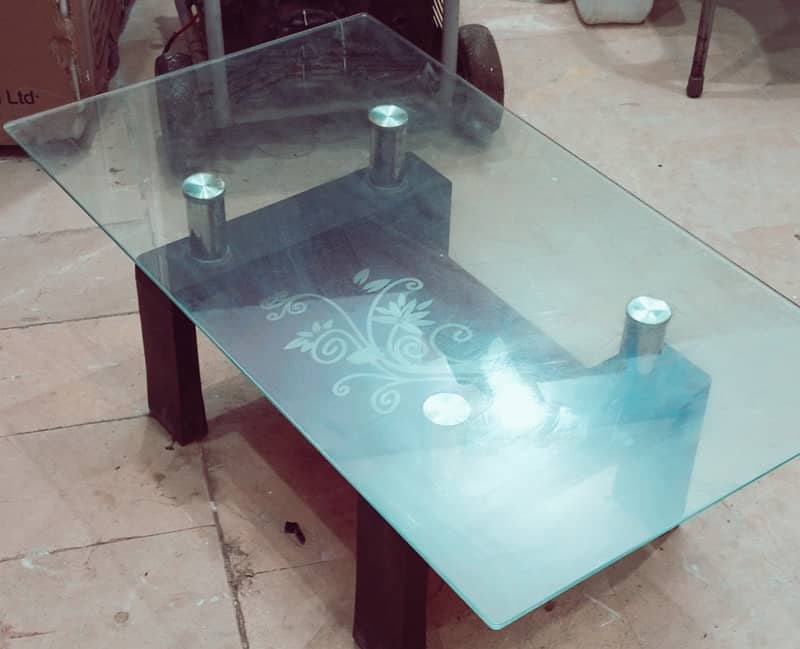 Glass table 2