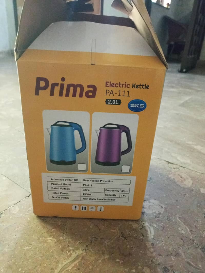 prima electric kettle 1