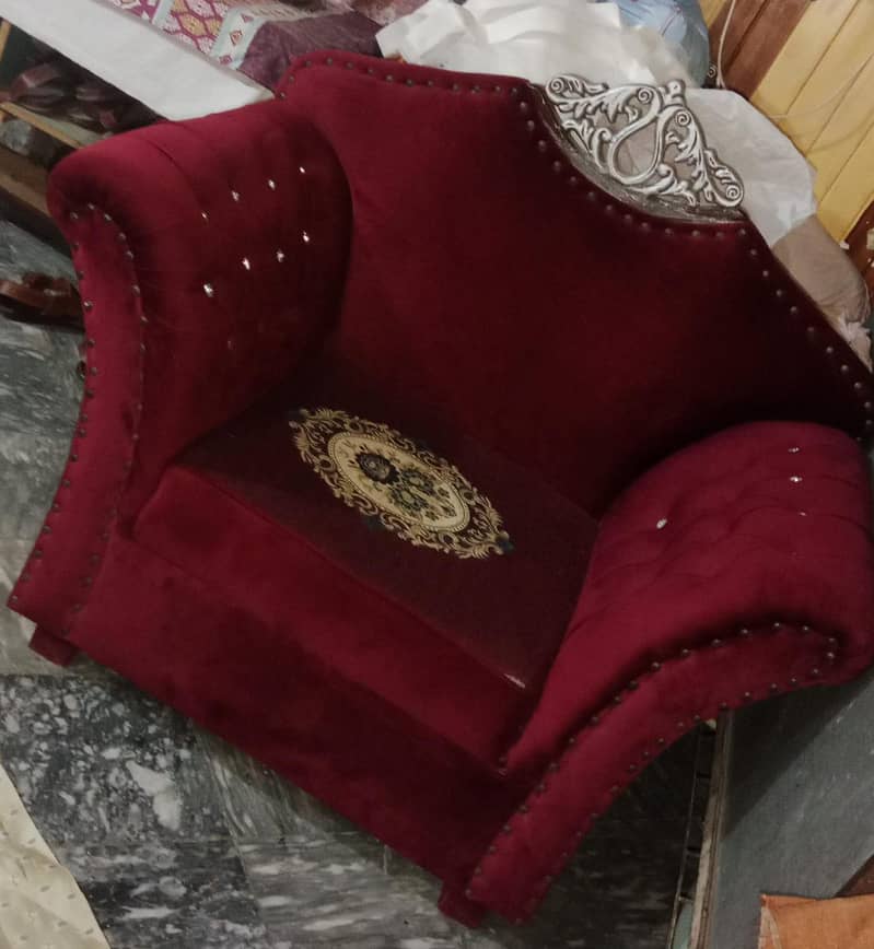 5 seater king size sofa set 1