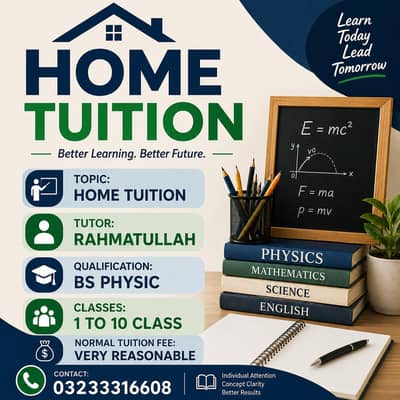#HOME TUTOR