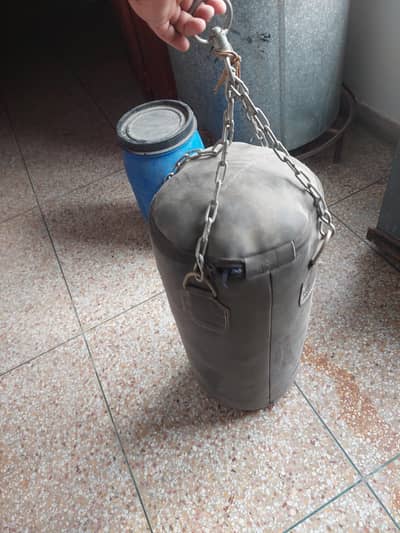 Punching bag pure leather