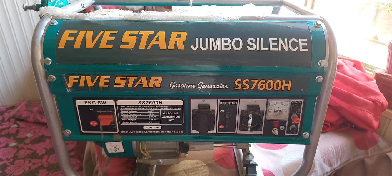 Five. Star. Generatore 0