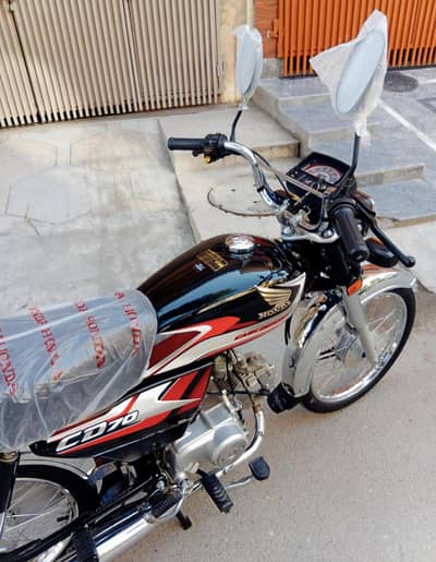 Honda Bike | Model CD 70 | Year 2025 | 1000 KM Use | New Honda 70 Bike
