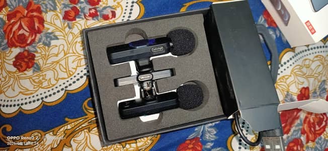 K9 100% Ok Double Wireless Mic  Brand New Condition