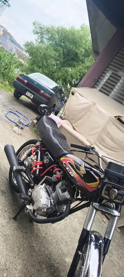 Modified bike double Saman me. price final hy all punjab number hy