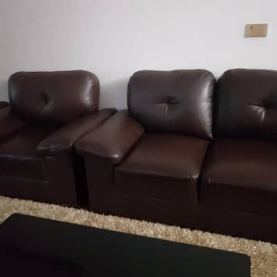 leather sofa
