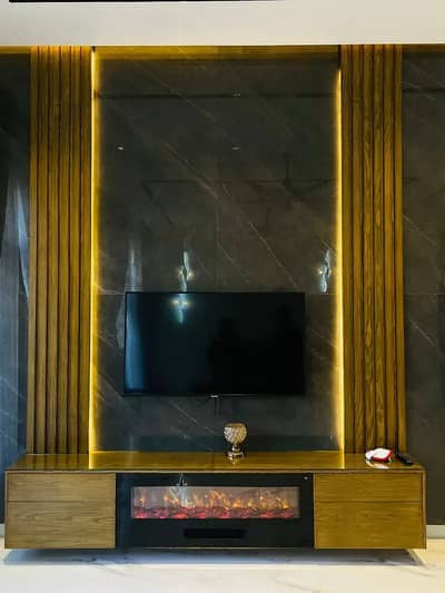 Modern Electric Fireplace for Sale | Home & Office Heating Lahore