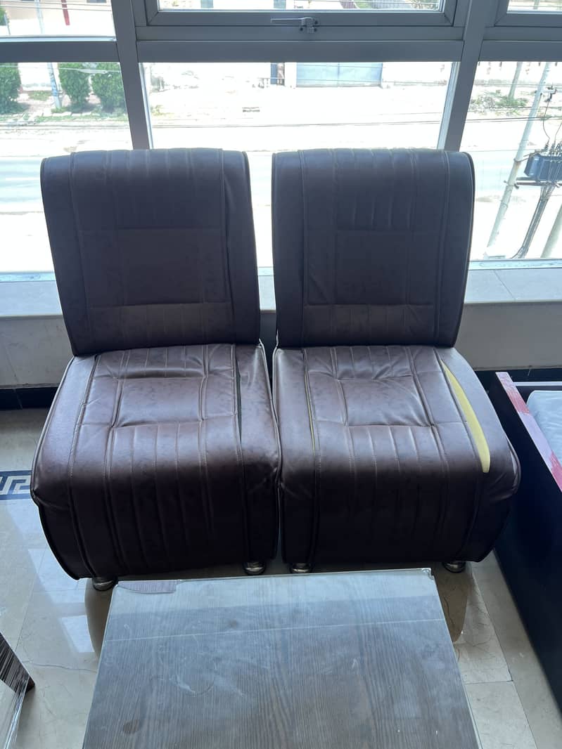 Sofas and small table 1