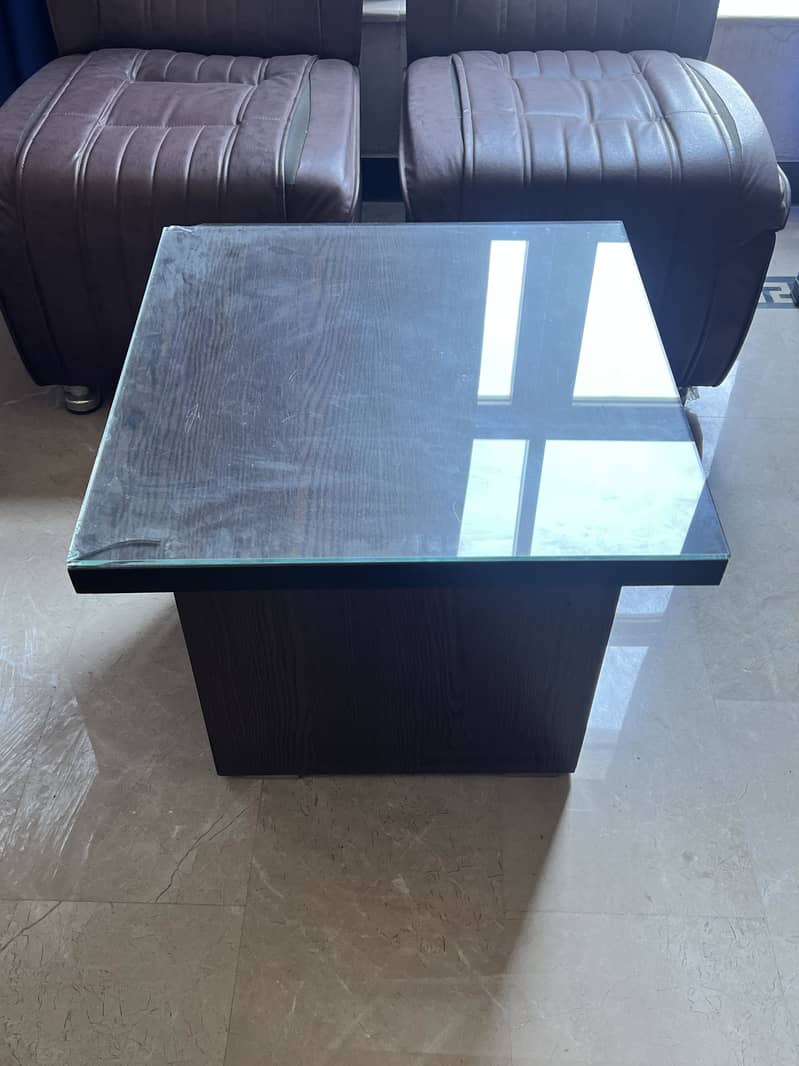 Sofas and small table 4