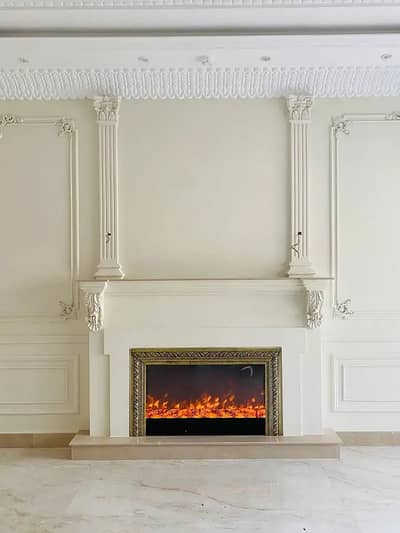 Modern Electric Fireplace for Sale | Home & Office Heating Lahore