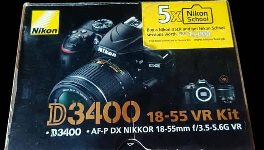 D3400 18-55 VR