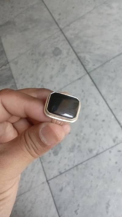 Pure Silver Rings With Real Stones, Whatsapp Number03302061983