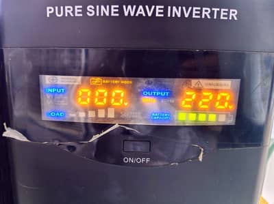 MZ Auto UPS 1600W 24V – Excellent Condition | Heavy Load Support