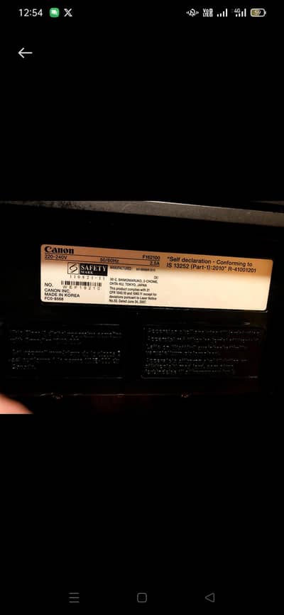Canon MF3010
