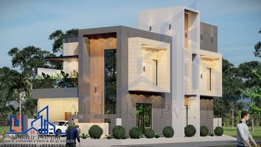 8 Marla Corner Double Heighted Designer House