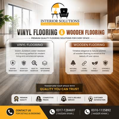 Wooden Flooring - Vinyl Flooring - Spc Flooring - Flooring - Laminate
