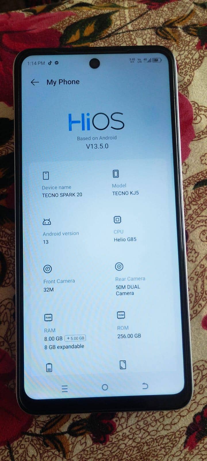 tecno spark 20 1