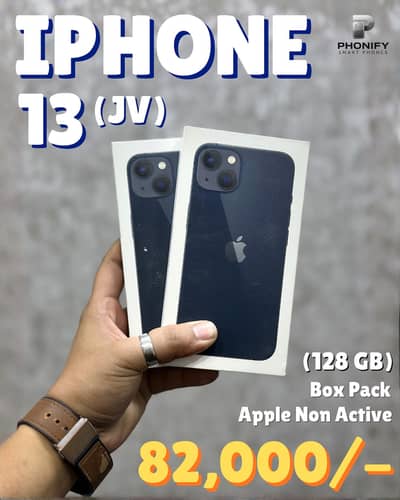 iPhone 13 Jv 128gb Box Pack
