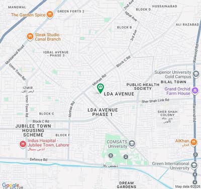 Unoccupied Residential Plot Of 1 Kanal Is Available For sale In LDA Avenue