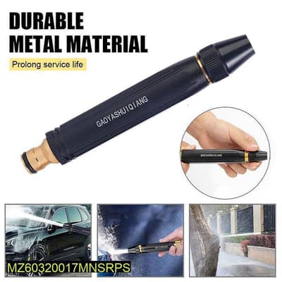stainless steal car wash black nossel cmpact