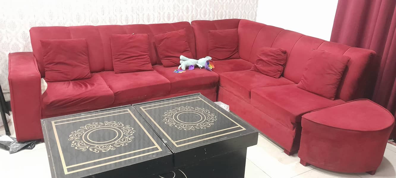 L shape sofa 1