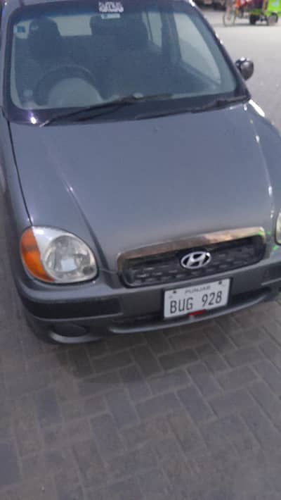 santro exactive 2004 model urgent for sale