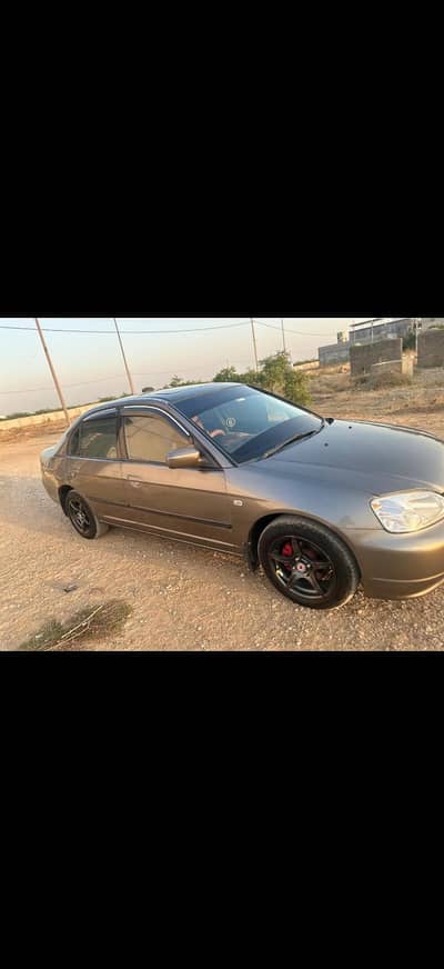 Honda Civic Sunroof Full Automatic CNG AC LCD Allow Rims