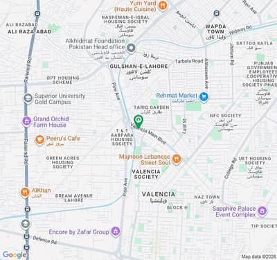 5 MARLA PLOT FOR SALE IN VALENCIA TOWN LAHORE` PRIME LOCATION OF SOCIETY
