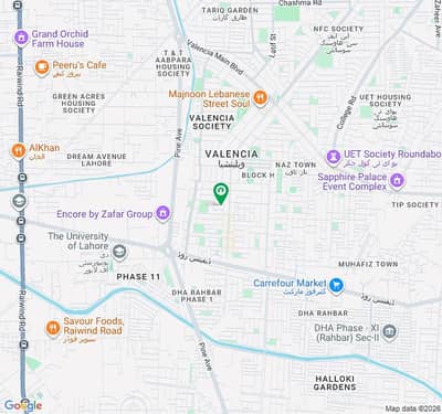 16 MARLA PLOT FOR SALE IN VALENCIA TOWN L1 BLOCK