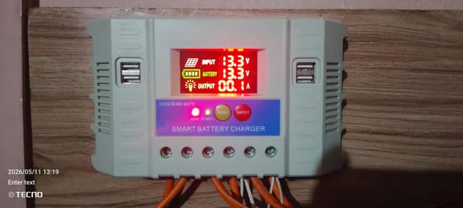 Smart battery charger 60 A